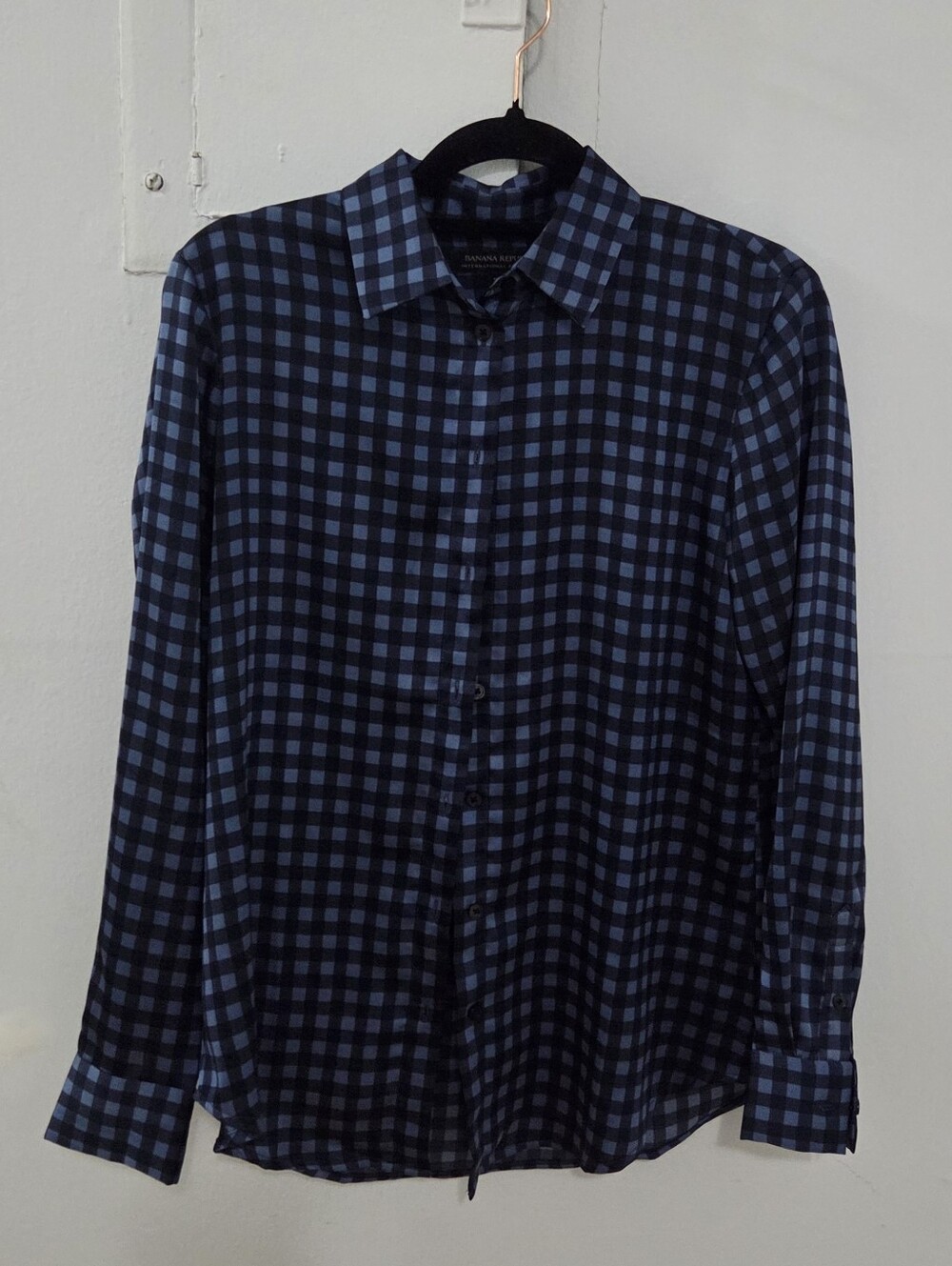 Banana Republic Checkered Blouse